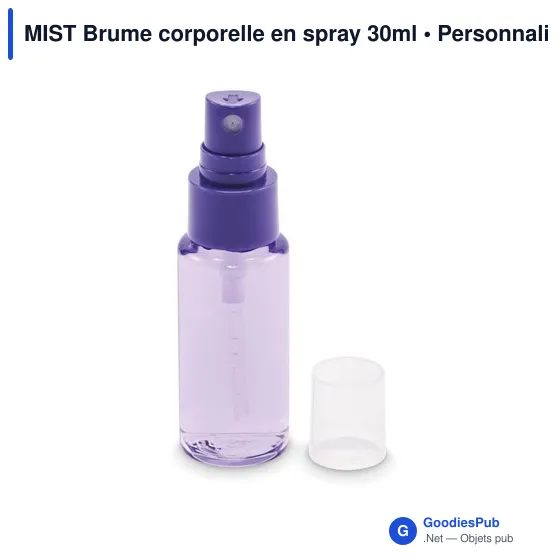 Brume corporelle personnalisable 30ml avec logo - MIST - Image 7