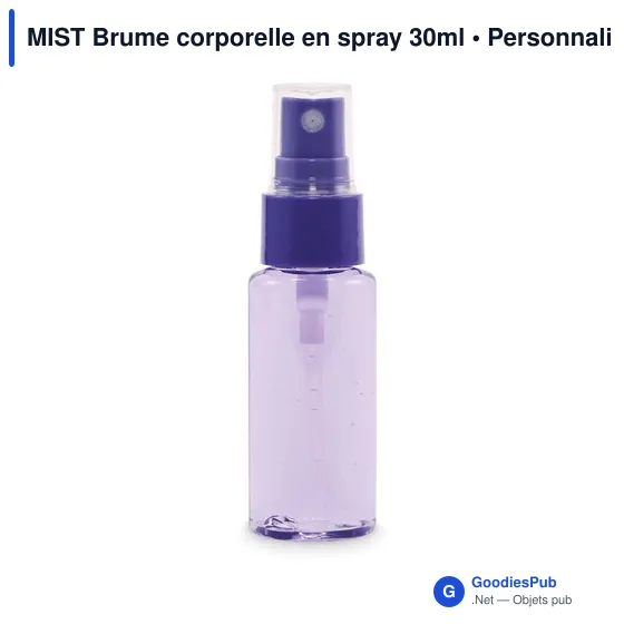 Brume corporelle personnalisable 30ml avec logo - MIST - Image 8