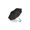 Variante Noir - Parapluie automatique personnalisable 23 pouces en pongée avec logo - Mistralwood