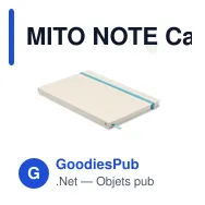 MITO NOTE Carnet A5 en carton recyclé - Miniature 11