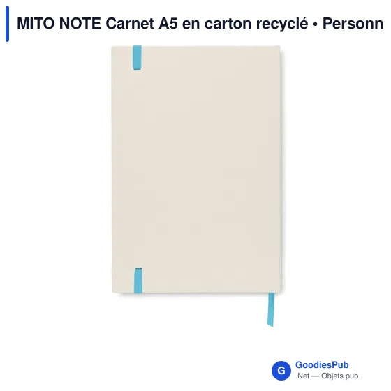 MITO NOTE Carnet A5 en carton recyclé - Image 12