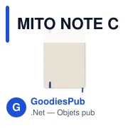 MITO NOTE Carnet A5 en carton recyclé - Miniature 8