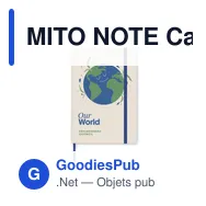 MITO NOTE Carnet A5 en carton recyclé - Miniature 10