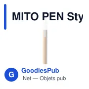 MITO PEN Stylo en carton de lait recyclé - Miniature 2