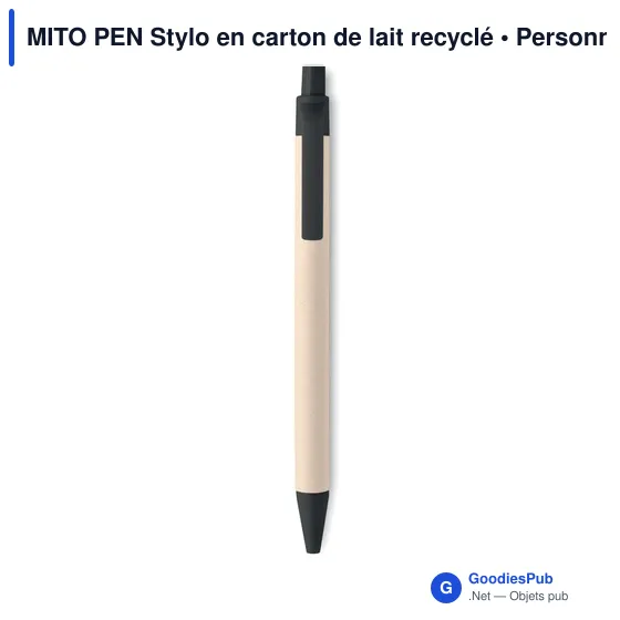 MITO PEN Stylo en carton de lait recyclé - Image 11