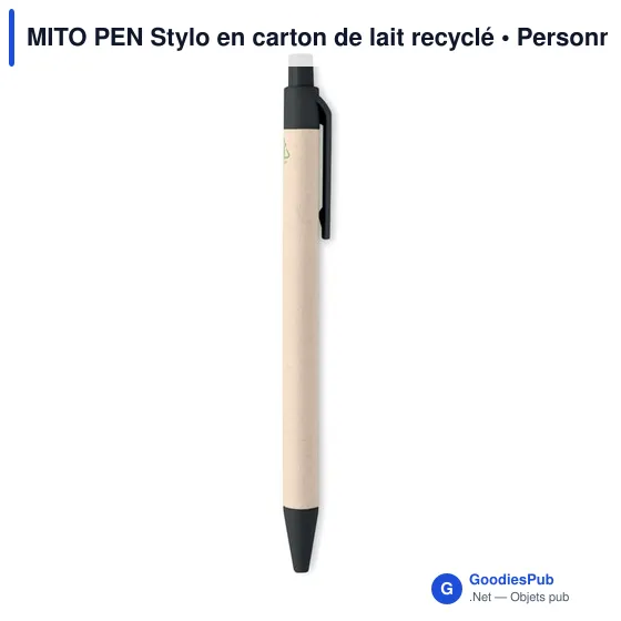 MITO PEN Stylo en carton de lait recyclé - Image 12