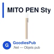MITO PEN Stylo en carton de lait recyclé - Miniature 3