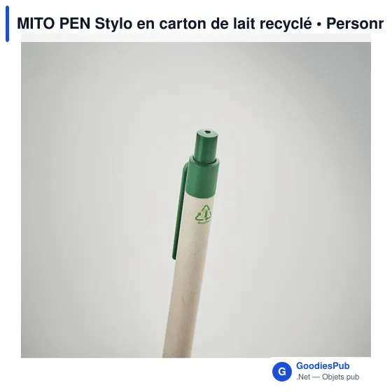 MITO PEN Stylo en carton de lait recyclé - Image 9