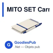 MITO SET Carnet en carton de lait recycl - Miniature 11