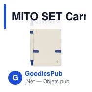MITO SET Carnet en carton de lait recycl - Miniature 12