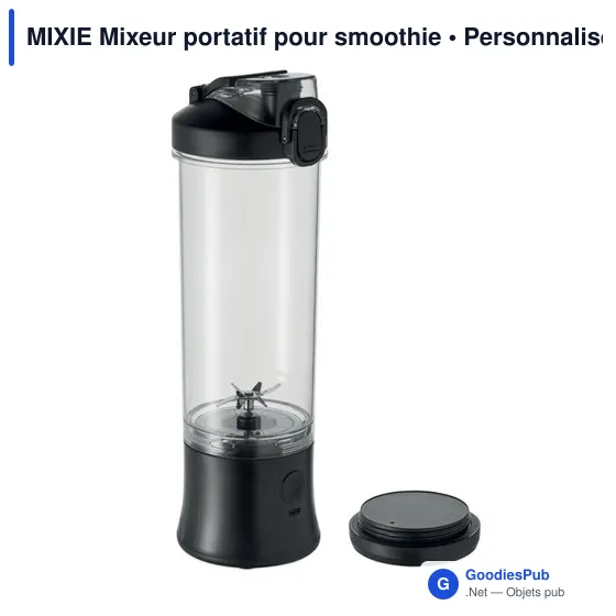 Mixeur portatif personnalisable pour smoothie avec logo - Image 1