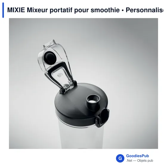 Mixeur portatif personnalisable pour smoothie avec logo - Image 4