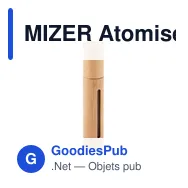 MIZER Atomiseur de parfum 10 ml - Miniature 3