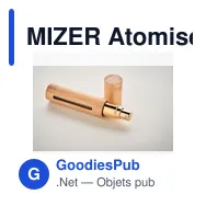 MIZER Atomiseur de parfum 10 ml - Miniature 5