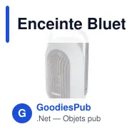 Enceinte Bluetooth lumineuse personnalisable intérieur/extérieur avec logo - Muse ML-625 - Miniature 2
