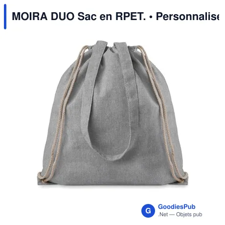 MOIRA DUO Sac en RPET.
