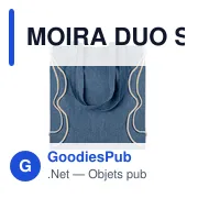 MOIRA DUO Sac en RPET. - Miniature 6