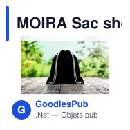 MOIRA Sac shopping à cordelette - Miniature 6
