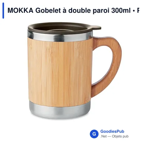 MOKKA Gobelet à double paroi 300ml