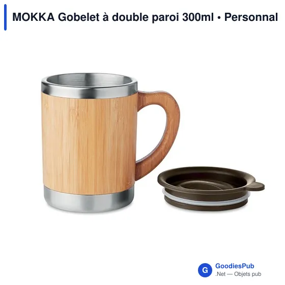 MOKKA Gobelet à double paroi 300ml - Image 2