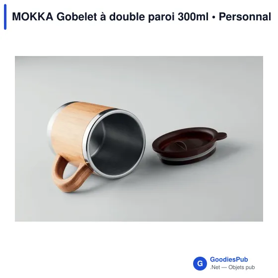 MOKKA Gobelet à double paroi 300ml - Image 3