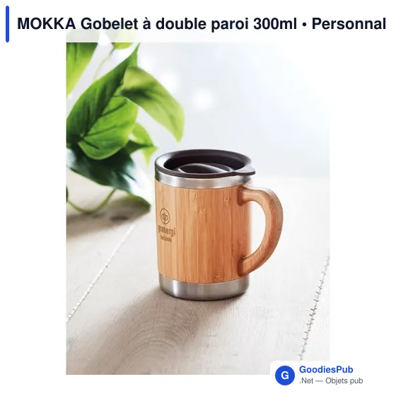 MOKKA Gobelet à double paroi 300ml - Image 4