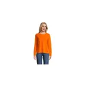 Variante orange - Tee-shirt femme personnalisable MONARCH avec logo