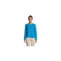 Variante bleu aqua - Tee-shirt femme personnalisable MONARCH avec logo