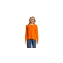 Variante orange - Tee-shirt femme personnalisable MONARCH avec logo