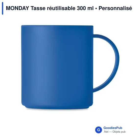 MONDAY Tasse réutilisable 300 ml - Image 12
