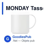 MONDAY Tasse réutilisable 300 ml - Miniature 6