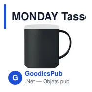 MONDAY Tasse réutilisable 300 ml - Miniature 7
