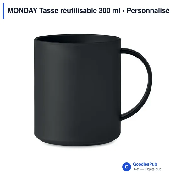 MONDAY Tasse réutilisable 300 ml - Image 7