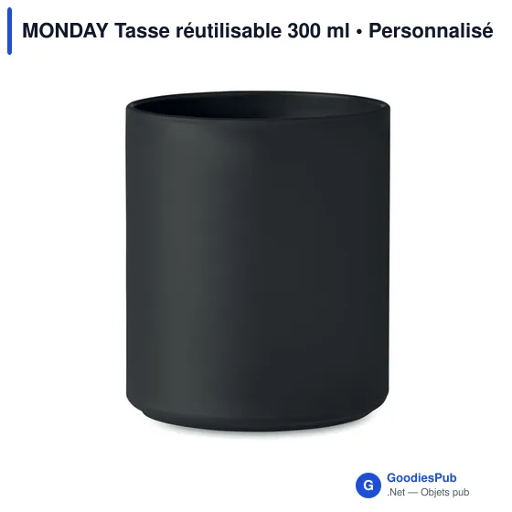 MONDAY Tasse réutilisable 300 ml - Image 8
