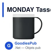 MONDAY Tasse réutilisable 300 ml - Miniature 9