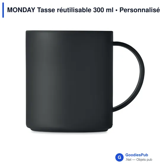 MONDAY Tasse réutilisable 300 ml - Image 9