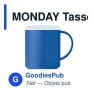 MONDAY Tasse réutilisable 300 ml - Miniature 10