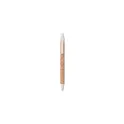 Variante beige - MONTADO Stylo bille en liège / blé-paille