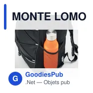MONTE LOMO Sac à dos en RPET - Miniature 7