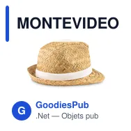 MONTEVIDEO Chapeau en paille naturelle - Miniature 5