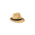 Variante noir - MONTEVIDEO Chapeau en paille naturelle