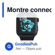 Montre connectée personnalisable avec logo - Asher - Miniature 5