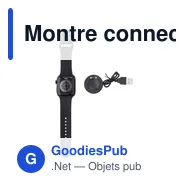 Montre connectée personnalisable avec logo - Asher - Miniature 7
