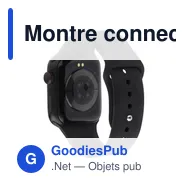 Montre connectée personnalisable avec logo - Asher - Miniature 9