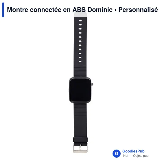 Montre connectée personnalisable avec logo - Modèle Dominic - Image 3