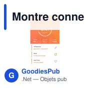 Montre connectée personnalisable avec logo - Modèle Dominic - Miniature 5