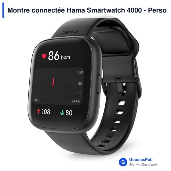 Montre connectée Hama Smartwatch 4000 - Image 2
