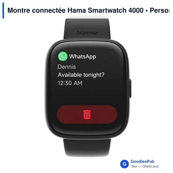 Montre connectée Hama Smartwatch 4000 - Image 6