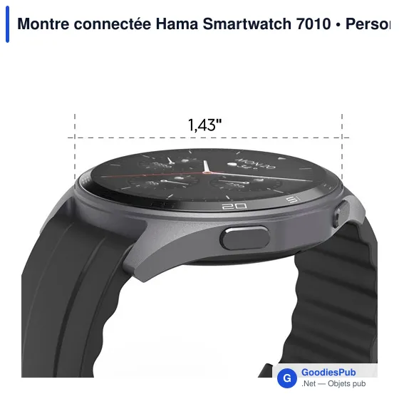 Montre connectée Hama Smartwatch 7010 - Image 4