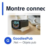 Montre connectée personnalisable avec logo pour entreprises - Miniature 11